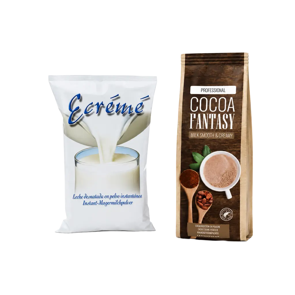 Leche y cacao